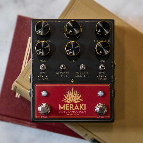 Walrus Audio Meraki Stereo Analog Dual Delay