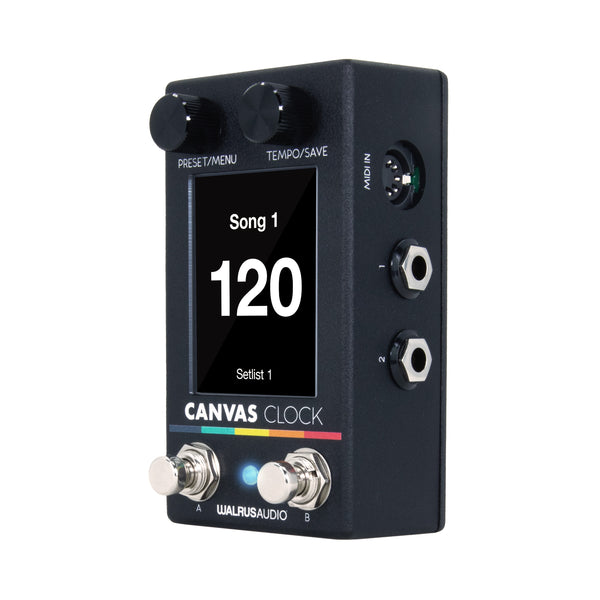 Walrus Audio Canvas Clock