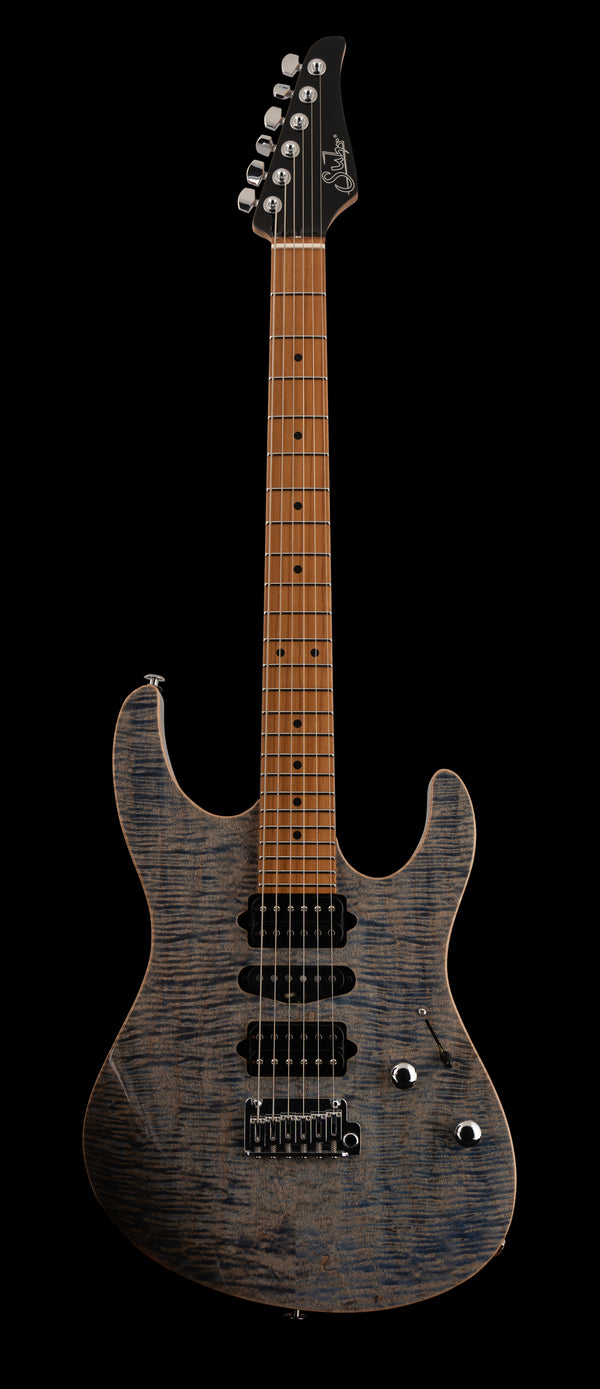 Suhr Modern Plus, Trans Blue Denim Slate, HSH, Maple