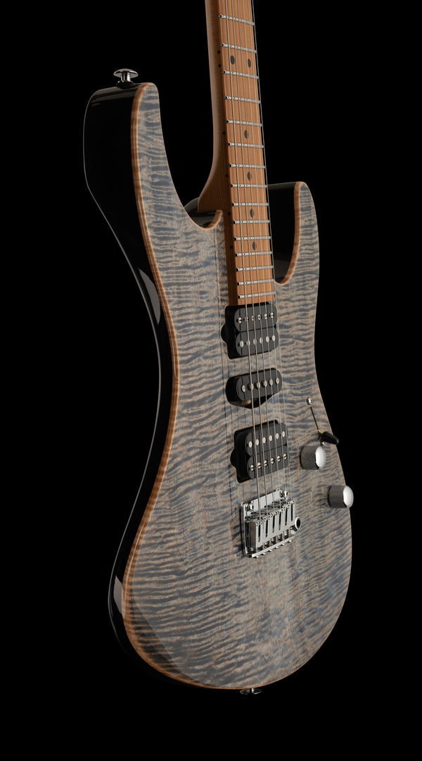 Suhr Modern Plus, Trans Blue Denim Slate, HSH, Maple