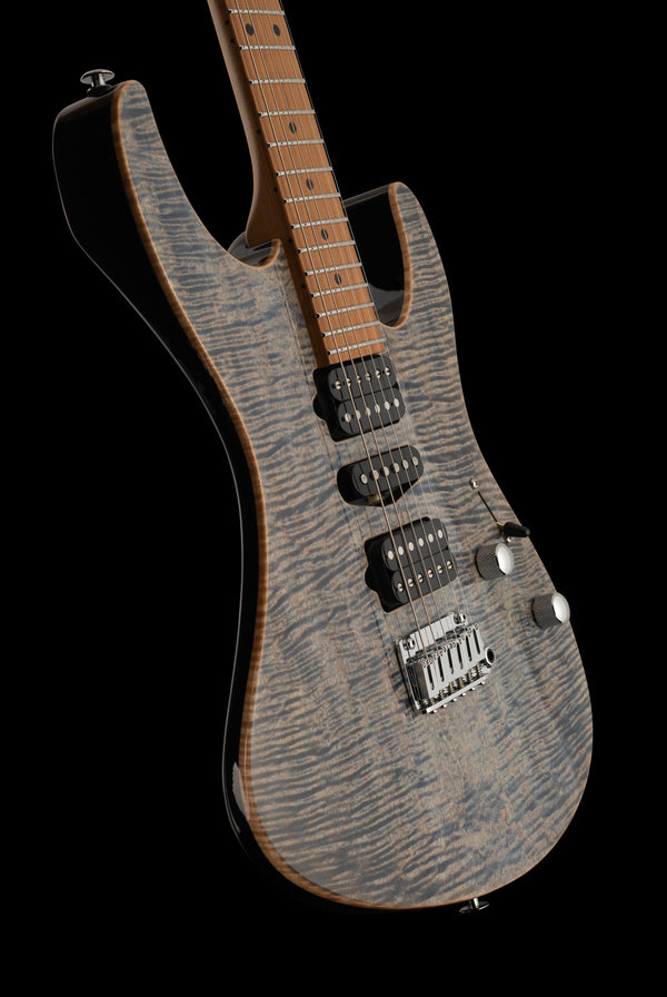 Suhr Modern Plus, Trans Blue Denim Slate, HSH, Maple