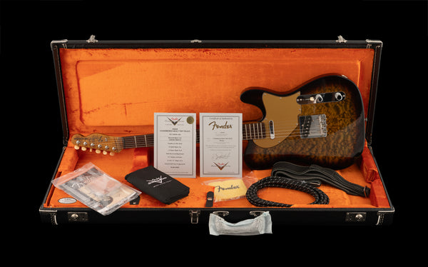 Fender Custom Shop Jason Smith Master Built Chambered Quilt Top Tele NAMM 2013