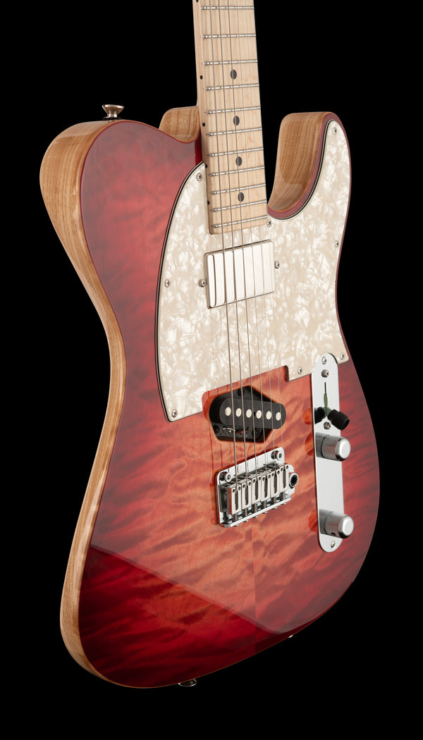 Tom Anderson Top T Classic - Natural Red Burst