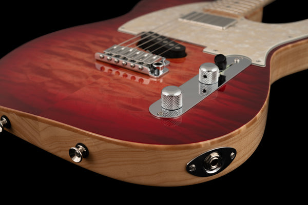 Tom Anderson Top T Classic - Natural Red Burst