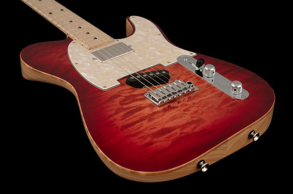 Tom Anderson Top T Classic - Natural Red Burst