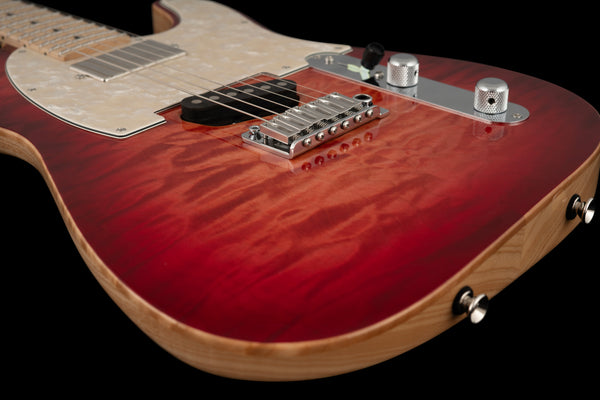 Tom Anderson Top T Classic - Natural Red Burst