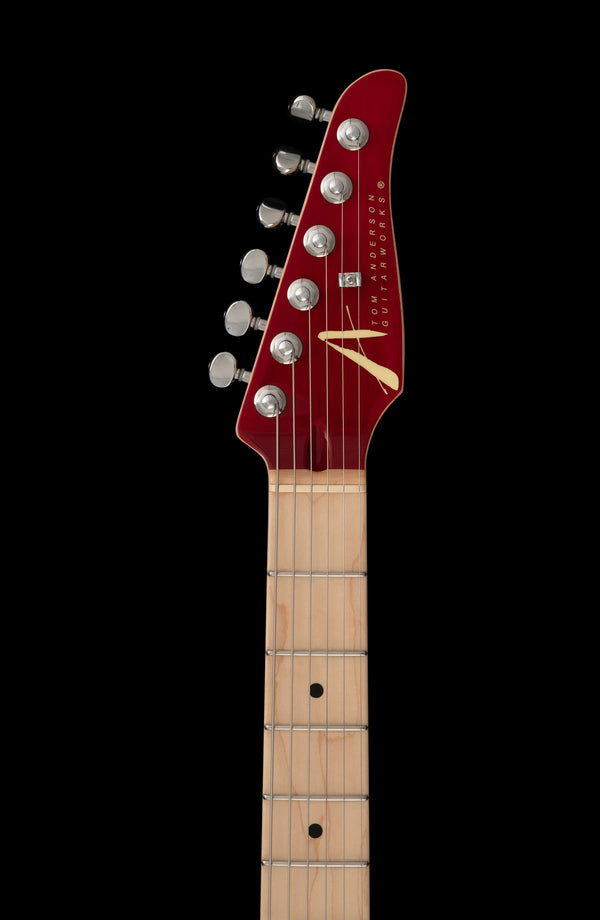 Tom Anderson Top T Classic - Natural Red Burst