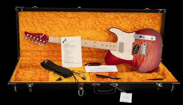 Tom Anderson Top T Classic - Natural Red Burst