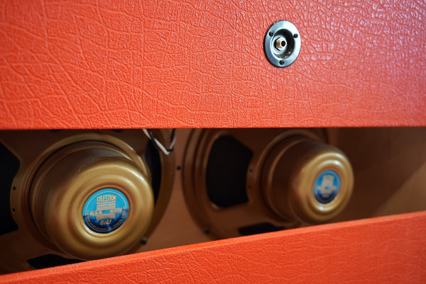 Morgan Custom Red AC40 Deluxe Head and 2x12 Cab