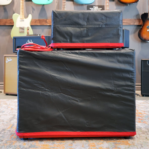 Morgan Custom Red AC40 Deluxe Head and 2x12 Cab