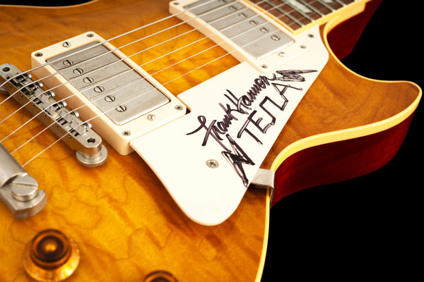 Gibson
Custom Shop
’58 Les Paul Reissue owned and played by
Frank Hannon of Tesla