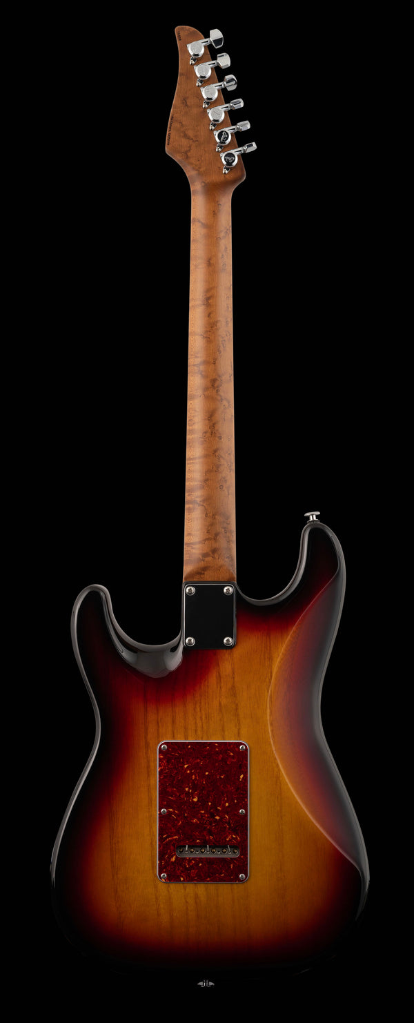 Suhr Limited Edition Classic S Paulownia, Trans 3 Tone Burst