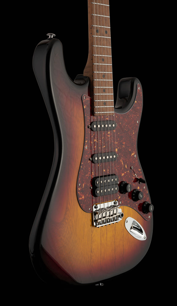 Suhr Limited Edition Classic S Paulownia, Trans 3 Tone Burst