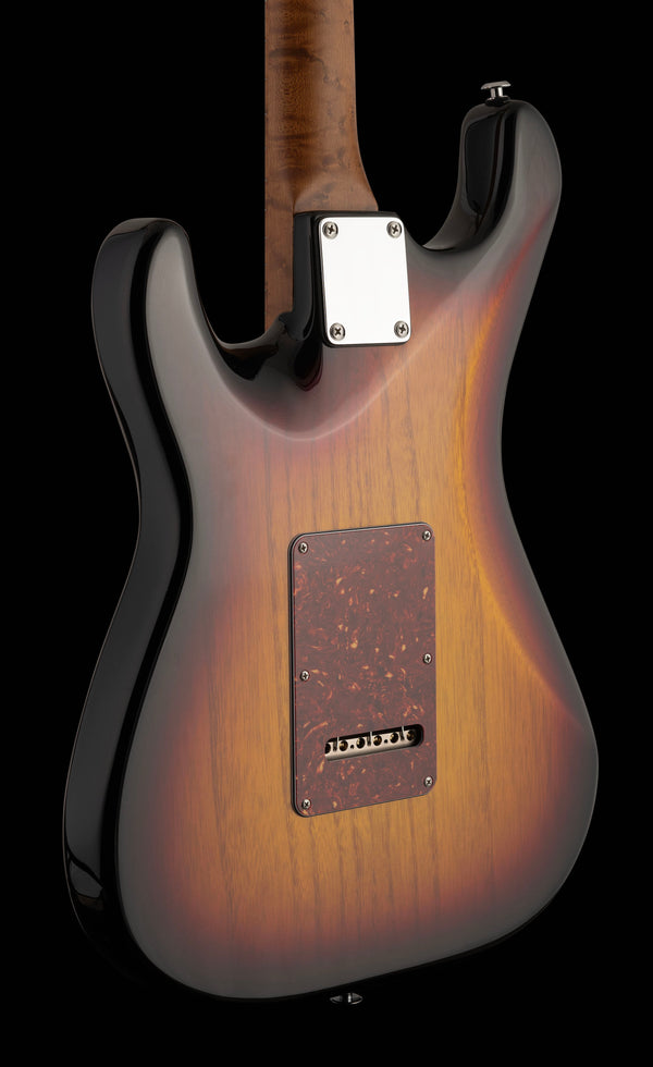 Suhr Limited Edition Classic S Paulownia, Trans 3 Tone Burst