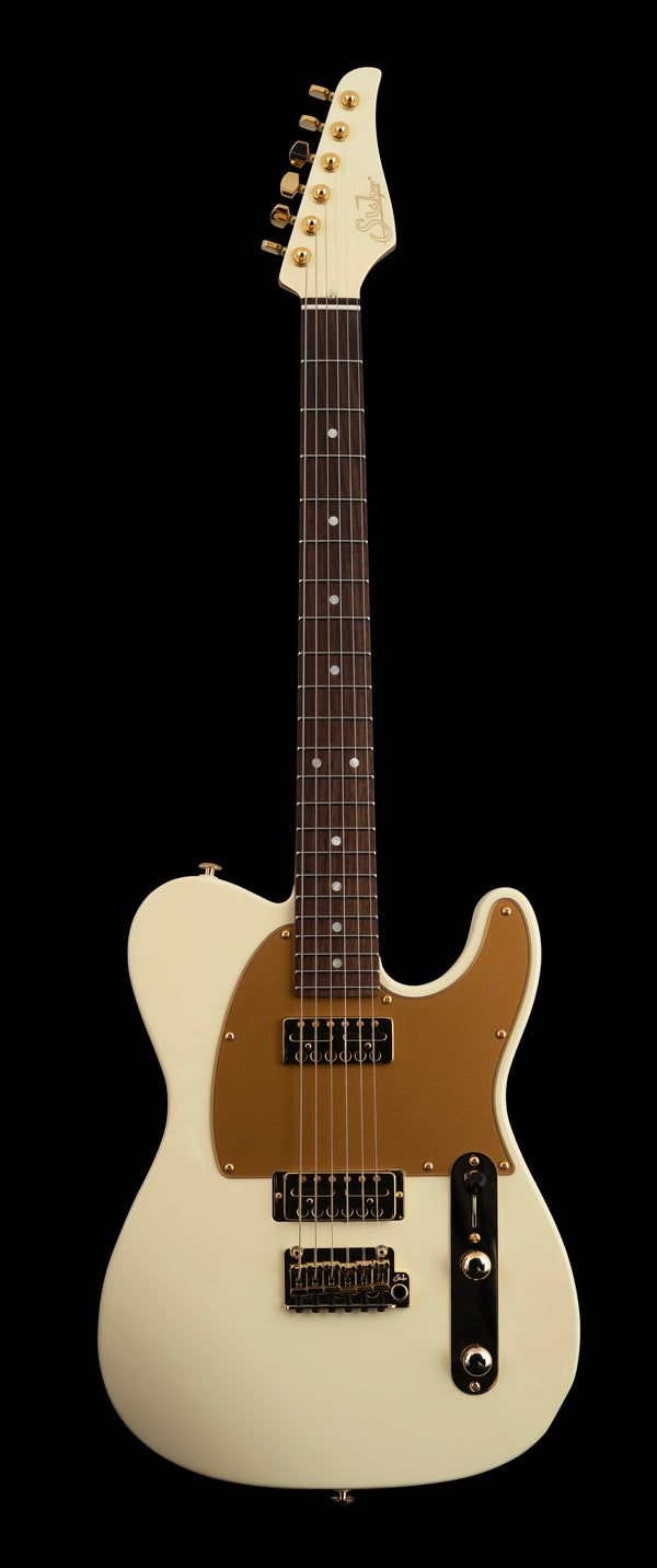 Suhr Mateus Asato Signature Classic T White - Gold Foils