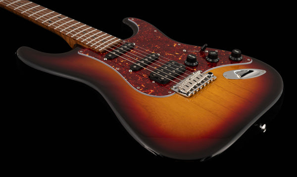 Suhr Limited Edition Classic S Paulownia, Trans 3 Tone Burst