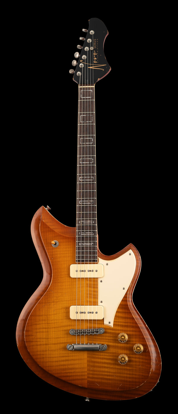 Novo 2025 Dealer Limited Chambered Serus P2 - Faded Tea Burst