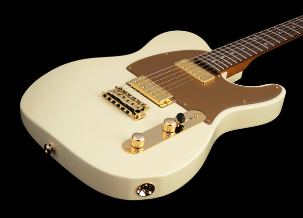 Suhr Mateus Asato Signature Classic T White - Gold Foils