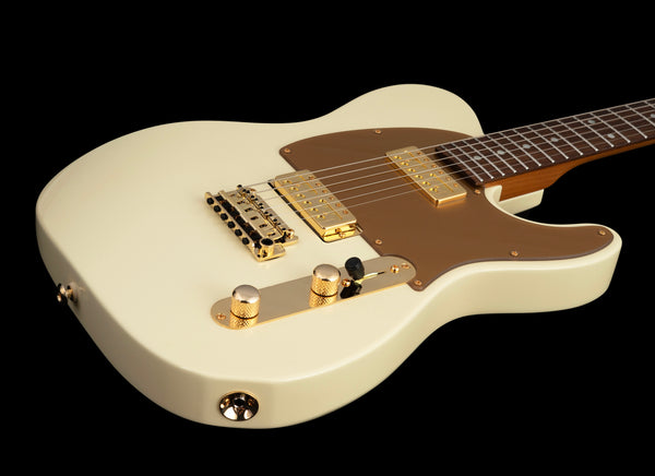 Suhr Mateus Asato Signature Classic T White - Gold Foils