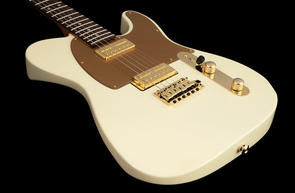 Suhr Mateus Asato Signature Classic T White - Gold Foils