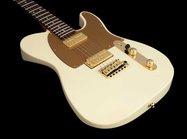Suhr Mateus Asato Signature Classic T White - Gold Foils