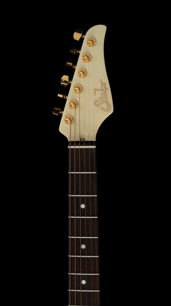 Suhr Mateus Asato Signature Classic T White - Gold Foils
