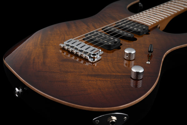 Suhr Modern Plus, Bengal Burst, HSH, Maple