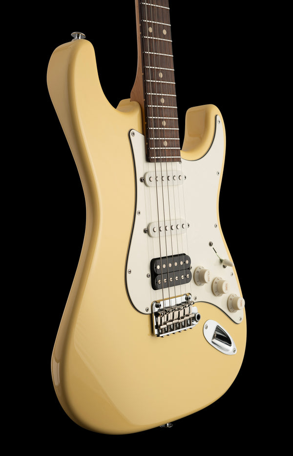 Suhr Classic S, Vintage Yellow, HSS, Rosewood, SSCII