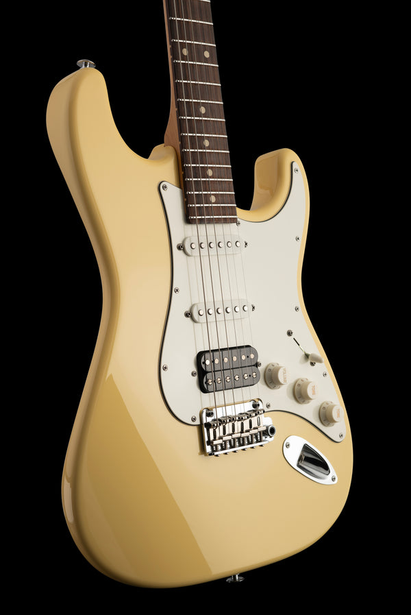 Suhr Classic S, Vintage Yellow, HSS, Rosewood, SSCII