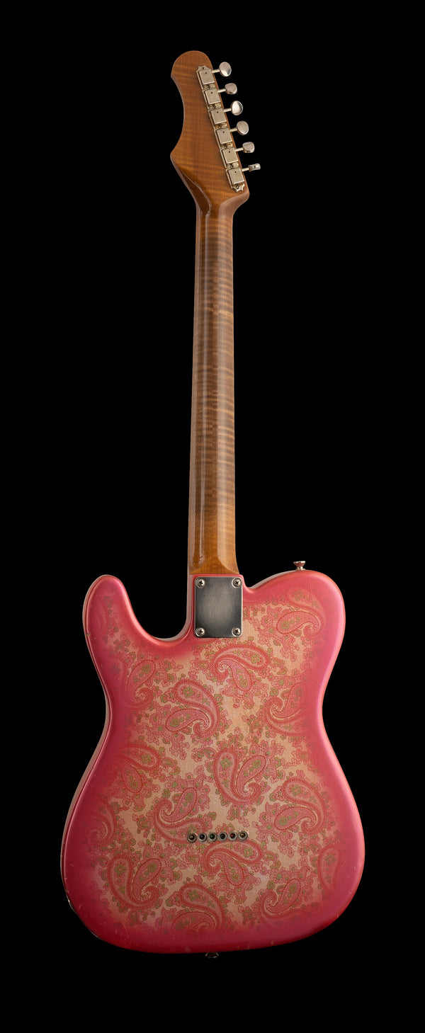 Shabat Lion Standard - Pink Paisley