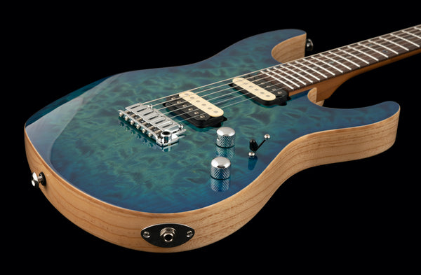Suhr Custom Modern Aqua Blue Burst