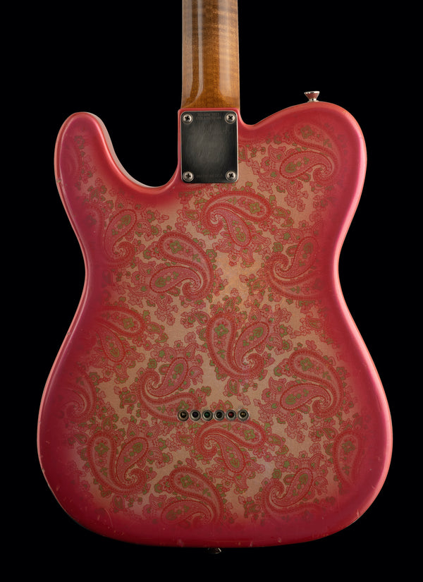 Shabat Lion Standard - Pink Paisley