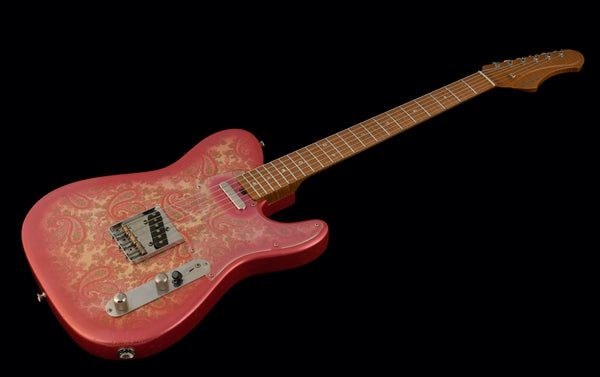 Shabat Lion Standard - Pink Paisley