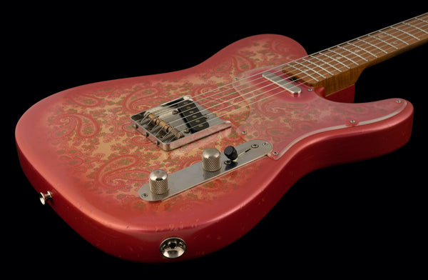 Shabat Lion Standard - Pink Paisley