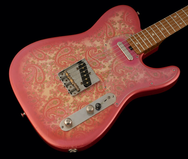 Shabat Lion Standard - Pink Paisley