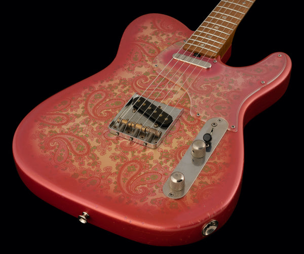 Shabat Lion Standard - Pink Paisley