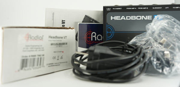 Radial Headbone VT Tube Amp Head Switcher