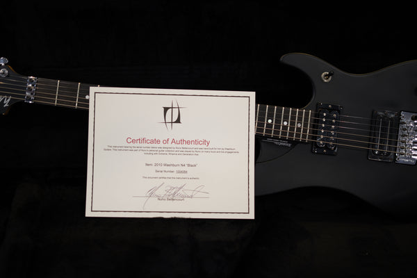 Washburn N4 Custom owned by Nuno Bettencourt