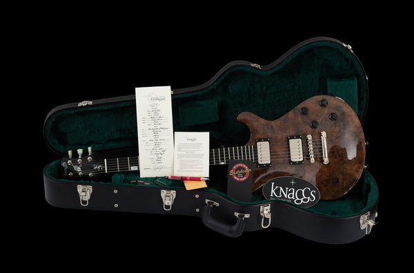 Knaggs SSC Steve Stevens - One-Piece Walnut Burl Top