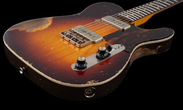 Macmull Heartbreaker P90 - Vintage Burst