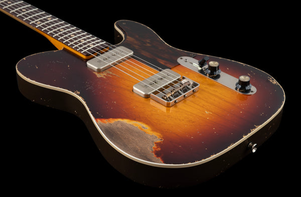 Macmull Heartbreaker P90 - Vintage Burst