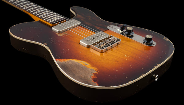 Macmull Heartbreaker P90 - Vintage Burst