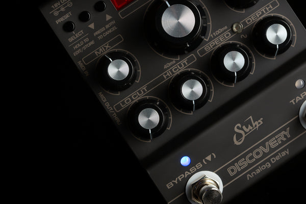 Suhr Discovery Analog Delay – Black Cerakote Edition