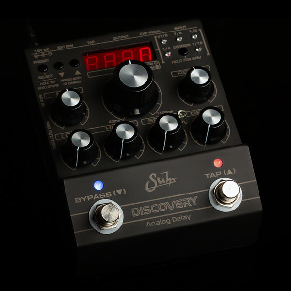 Suhr Discovery Analog Delay – Black Cerakote Edition