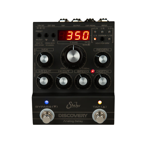 Suhr Discovery Analog Delay – Black Cerakote Edition