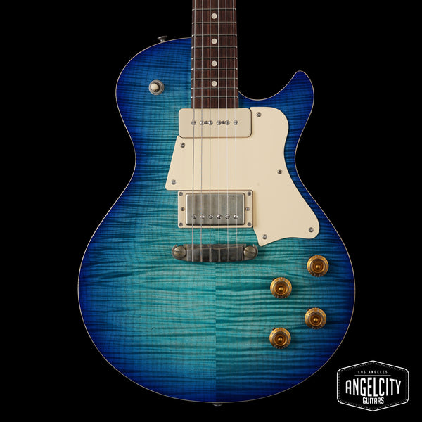 Patrick James Eggle Macon Special - Island Blue Burst - Master Grade Top