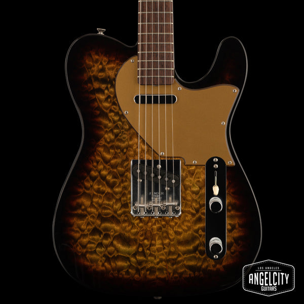 Fender Custom Shop Jason Smith Master Built Chambered Quilt Top Tele NAMM 2013