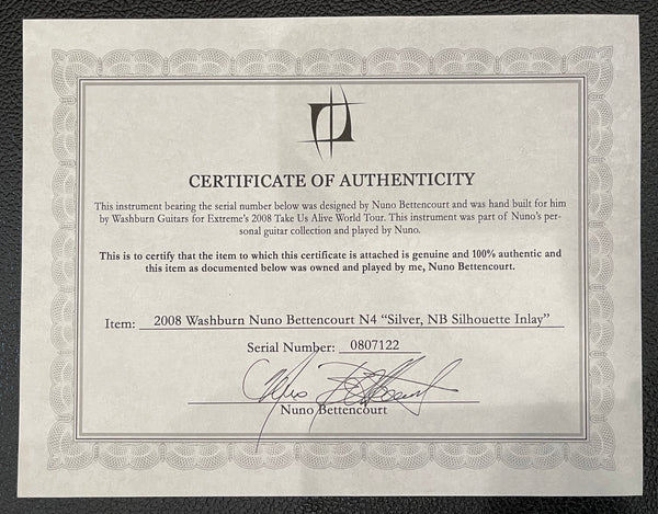 Washburn N4 Custom owned by Nuno Bettencourt