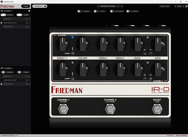 Friedman IR-D Dual Tube Preamp & DI