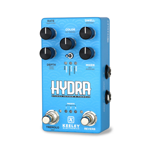 Keeley Hydra Stereo Reverb & Tremolo